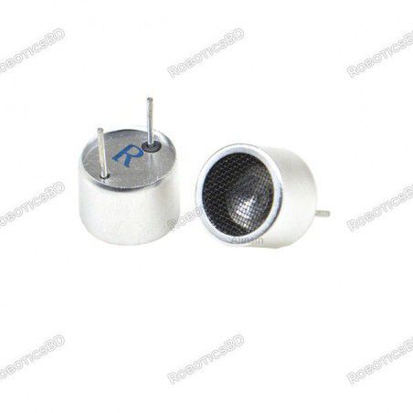 40KHZ 16mm  Ultrasonic Sensor 40KHZ Receiver Transmitter R and T TCT40-16T/R Robotics Bangladesh
