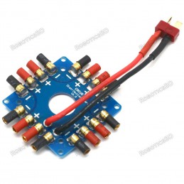ESC Power Distribution Board Soldered T Plug & 3.5mm Banana Bullet Connectors Robotics Bangladesh