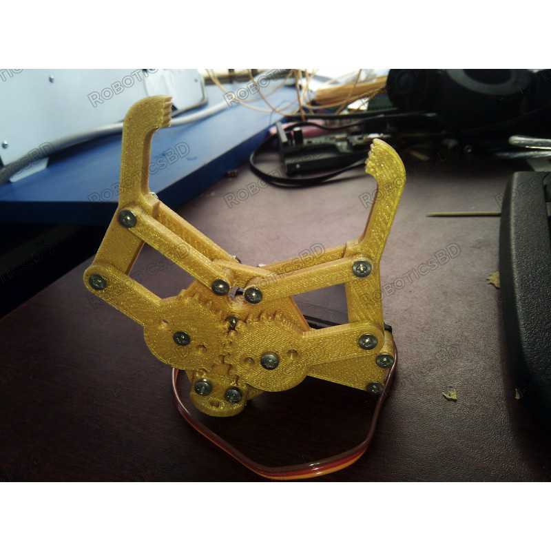 3D Prnted Robotics claw with servo motor 3D Prnted Robotics claw with servo motor