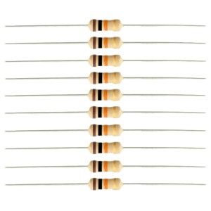 47 kohm 1/4w Film Resistor - Pack of 10 Robotics Bangladesh