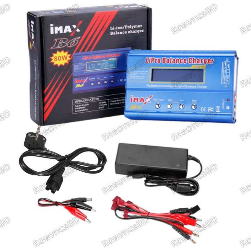 IMAX B6 Professional Balance Charger Robotics Bangladesh IMAX B6 Professional Balance Charger Robotics Bangladesh