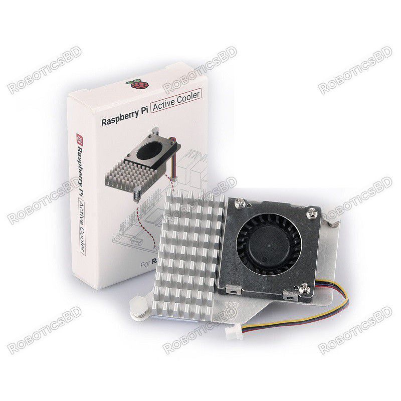 Raspberry Pi 5 Active Cooler Robotics Bangladesh Raspberry Pi 5 Active Cooler Robotics Bangladesh
