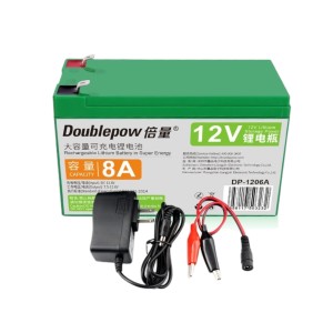 Doublepow 18650 12V 8000mAh Battery Robotics Bangladesh