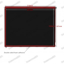 IPS 9.7 Inch 2K LCD Display 2048 x 1536 - DIY Casing Robotics Bangladesh