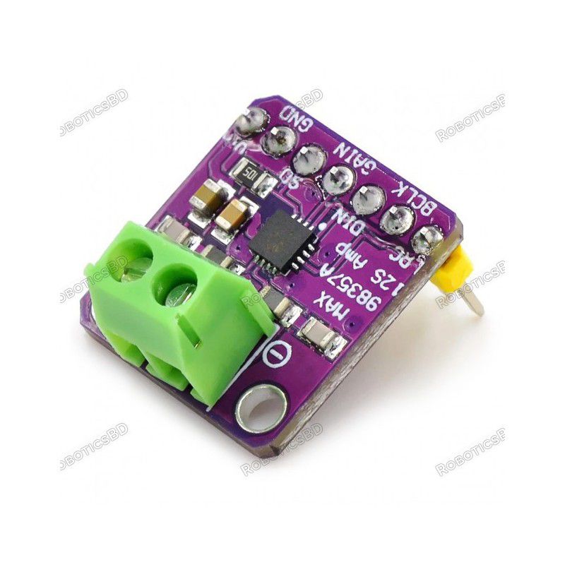 MAX98357A I2S DAC Class D Mono Amplifier Module Robotics Bangladesh MAX98357A I2S DAC Class D Mono Amplifier Module Robotics Bangladesh
