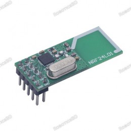 2.4GHz Wireless Transceiver Module NRF24L01 Green 10pin Robotics Bangladesh