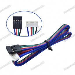 NEMA Stepper Motor Cable with Dupont Connector Pure Copper – 1 Meter Robotics Bangladesh