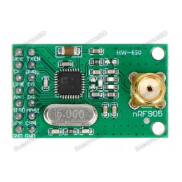 RF Transceiver Radio Module nRF905 433/868/915MHz with Antenna Robotics Bangladesh