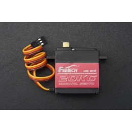 High Torque Waterproof Digital Servo with Magnetic Encoder (25KG, 360°, IP54) Robotics Bangladesh