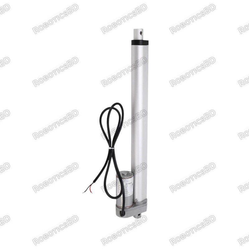 12V DC Long-Stroke Linear Actuator 300mm Robotics Bangladesh 12V DC Long-Stroke Linear Actuator 300mm Robotics Bangladesh