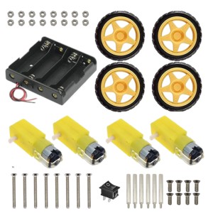 4WD Robotics Platform Chassis Kit Robotics Bangladesh