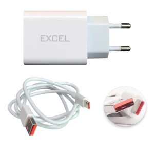 27W PD Fast Charger E-125 - Type C Robotics Bangladesh