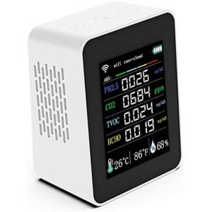 Tuya 7in1 WiFi Air Quality Monitor - Laser PM2.