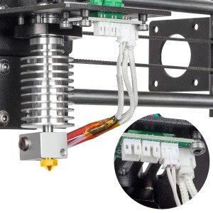 Anycubic I3 Mega V5 J-head Hotend 3D Printer Extruder Print Head - Original Robotics Bangladesh