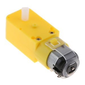 12v 60RPM DC Gear BO Motor - TT Dual Shaft Straight Robotics Bangladesh