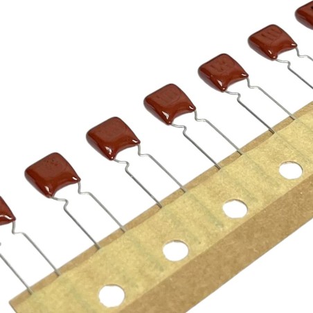 1.5nf 50V Polyester Film Capacitor - Pack of 5 Robotics Bangladesh