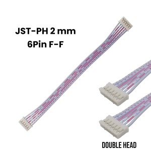 6 Pin JST PH Cable Connector Female to Female - 2.