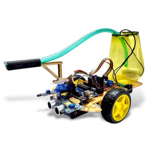 SteerEase Arduino Based Fire Fighting Robot - Plug and Play Robotics Bangladesh