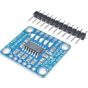 Standalone 5-Pad Capacitive Touch Sensor Breakout - AT42QT1070 Robotics Bangladesh