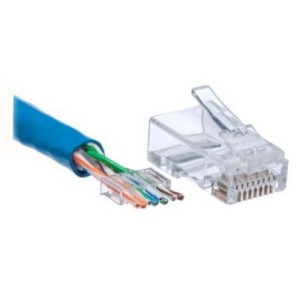RJ45 CAT6 Modular Connector with Guide Robotics Bangladesh