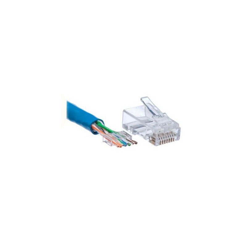 RJ45 CAT6 Modular Connector with Guide Robotics Bangladesh