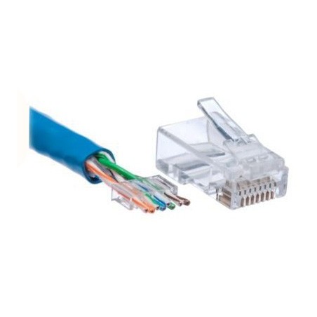 RJ45 CAT6 Modular Connector with Guide Robotics Bangladesh