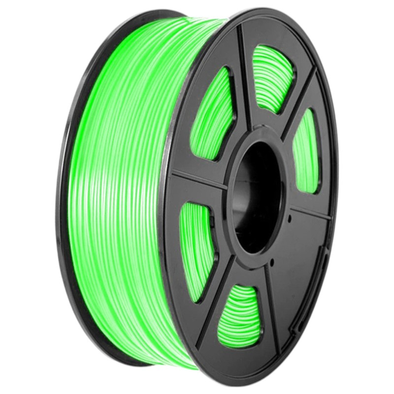 HELLO3D Fluorescent ABS Green 3D Printer Filament 1.