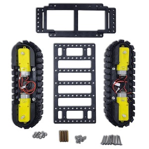 Modular tank chassis - 2WD robotic platform Robotics Bangladesh