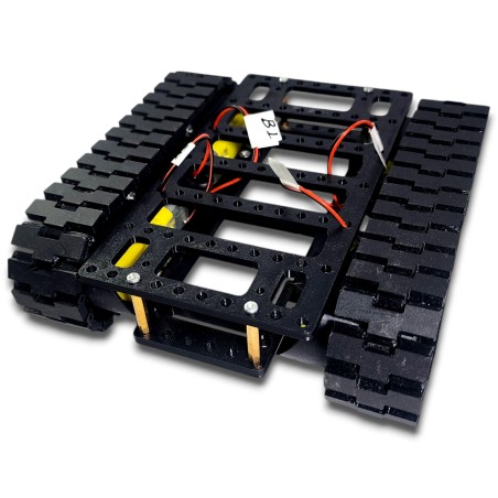 Modular tank chassis - 2WD robotic platform Robotics Bangladesh