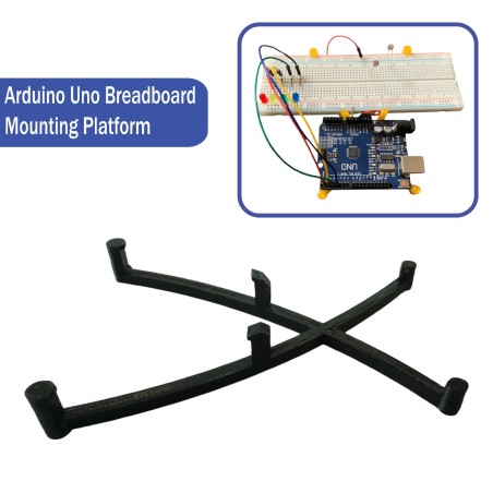 Arduino Uno Breadboard Mounting Platform Robotics Bangladesh