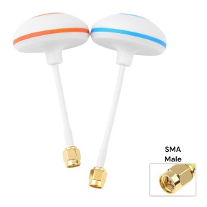 5.8GHz Circular Polarized Mushroom Antenna SMA Set Tx/Rx for FPV Multicopter Robotics Bangladesh
