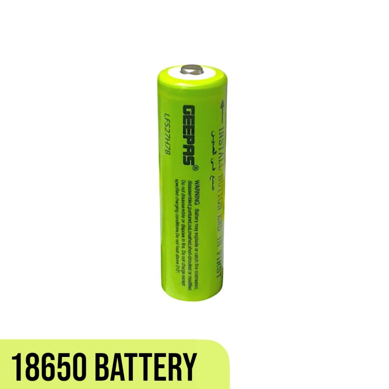 GEEPAS 18650 3.7V 3000mAh Lithium-ion Battery Robotics Bangladesh
