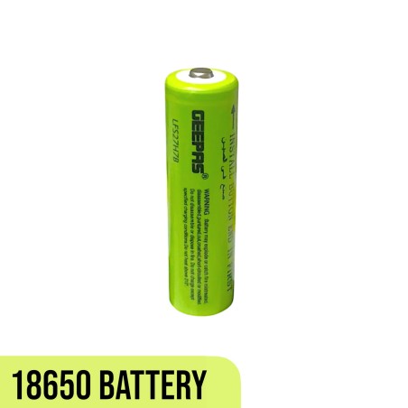 GEEPAS 18650 3.7V 3000mAh Lithium-ion Battery Robotics Bangladesh