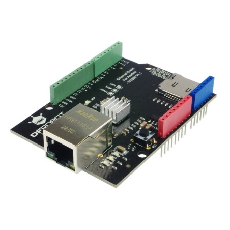 Ethernet Shield for Arduino W5200 Robotics Bangladesh
