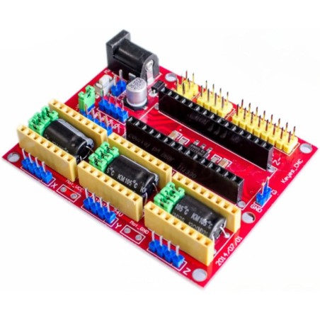 CNC Shield V4 Engraving Machine Expansion Board for Arduino Nano Robotics Bangladesh