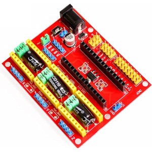 CNC Shield V4 Engraving Machine Expansion Board for Arduino Nano Robotics Bangladesh
